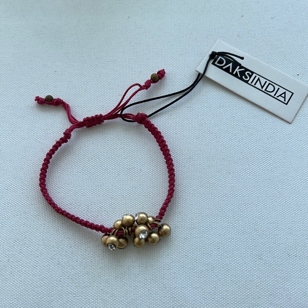 DAKS INDIA fuschia bracelet one size